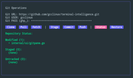 Git Features in TI